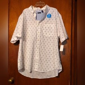 Men's Izod Button Down Shirt, NWT, 3XL